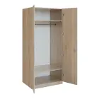 Q 22-80 skříň šatní, 2-dvéřová, 800x600x1800mm, dub bardolino